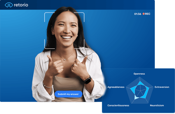 retorio B2C sales training program screen