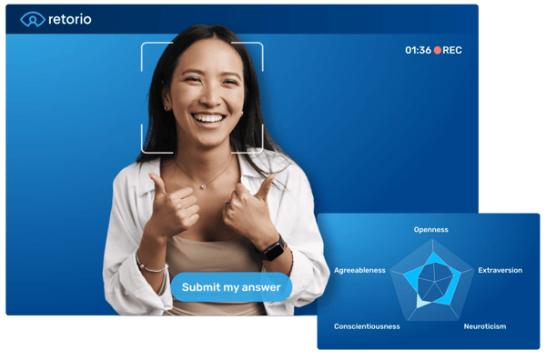 Hire the best talents for your culture with automated video interviews Retorio