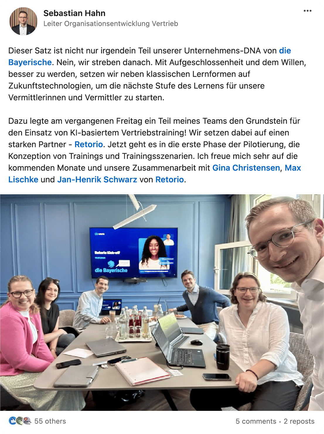 Retorio X Bayerische Sebastian Hahn  