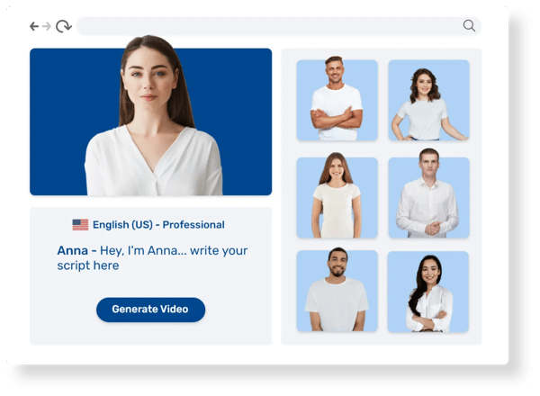 Screenshot of training screen